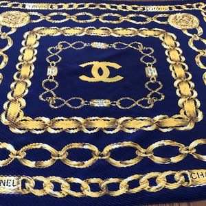 CHANEL Accessories - •SOLD•CHANEL Vintage Rue Cambon Silk Scarf CHANEL Accessories - •SOLD•CHANEL Vintage Rue Cambon Silk Scarf